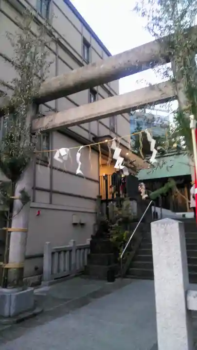 六本木天祖神社の鳥居