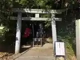 村屋坐弥冨都比売神社の鳥居