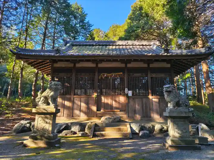 小山神社の本殿・本堂