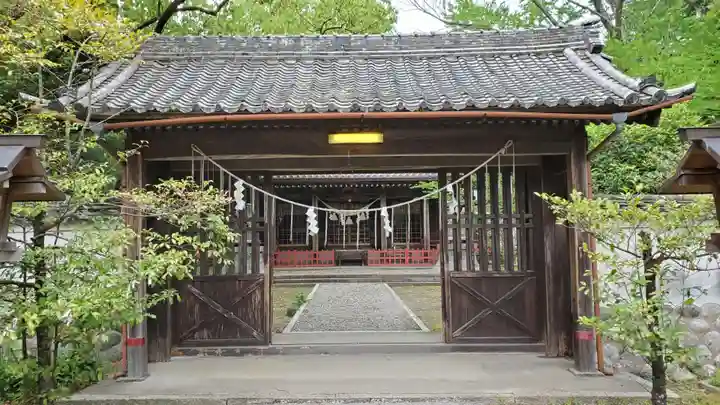 賀茂神社の山門・神門