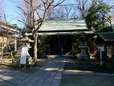 仲町氷川神社の本殿・本堂