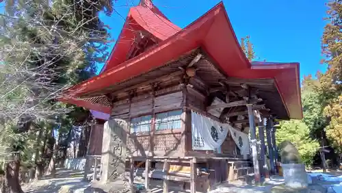 隠津島神社の本殿・本堂