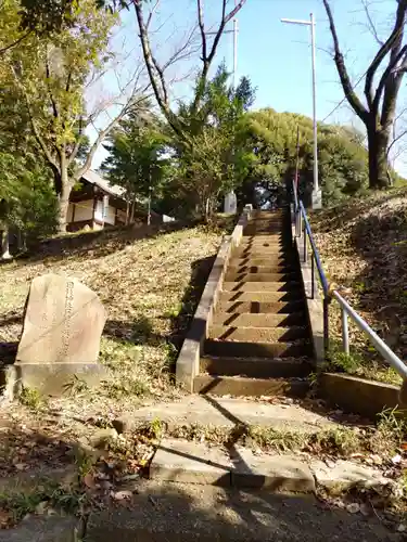 越野日枝神社の庭園