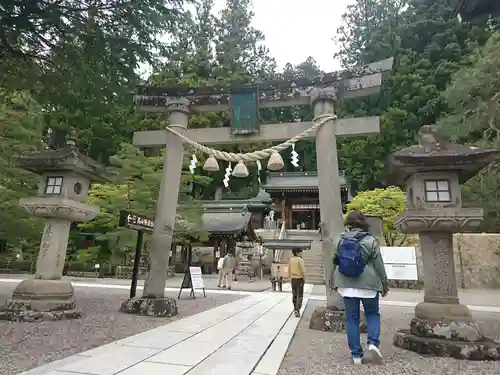 櫻山八幡宮の鳥居