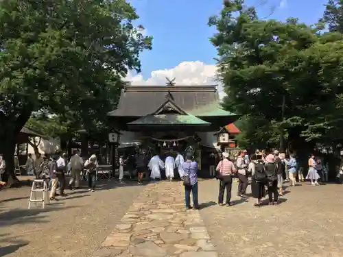 彌榮神社の本殿