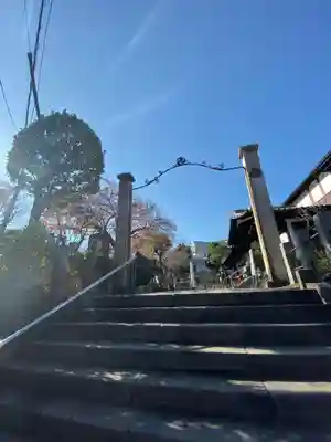 白山神社の鳥居