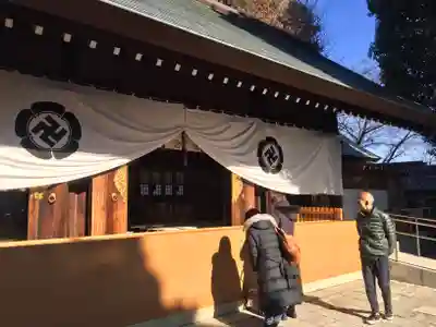 松陰神社の本殿・本堂