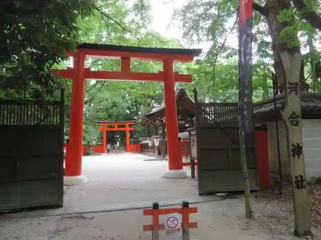 河合神社(鴨川合坐小社宅神社)(京都府)