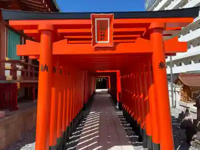 東京羽田 穴守稲荷神社の鳥居