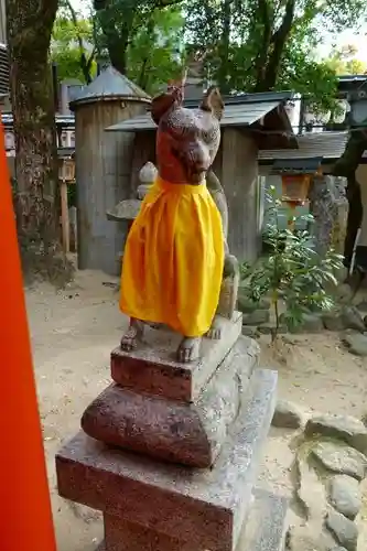 石切劔箭神社の狛犬