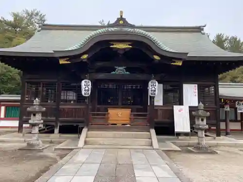 福山八幡宮の本殿