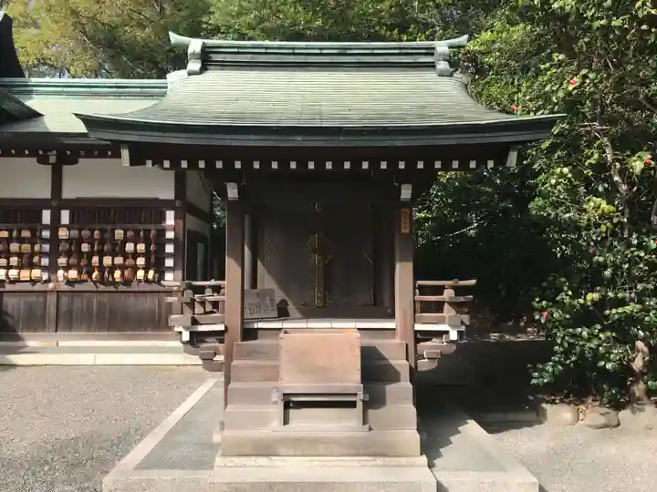 上知我麻神社(熱田神宮摂社)の末社・摂社