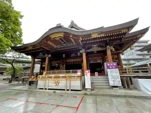 湯島天満宮の本殿・本堂