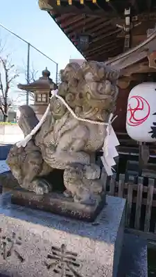 幸稲荷神社の狛犬