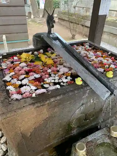 上野総社神社の手水