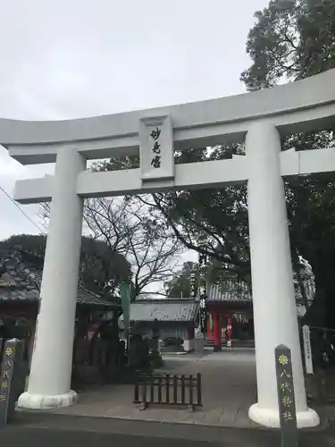 八代神社の鳥居