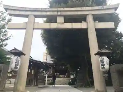 大鳥神社の鳥居