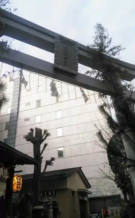 太田姫稲荷神社の鳥居