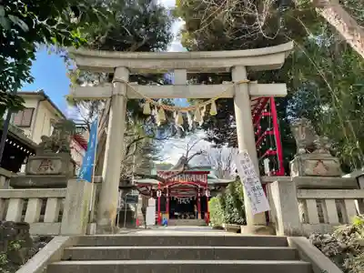 居木神社の鳥居