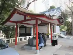 日枝神社の手水