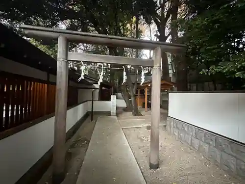 正松神社の鳥居