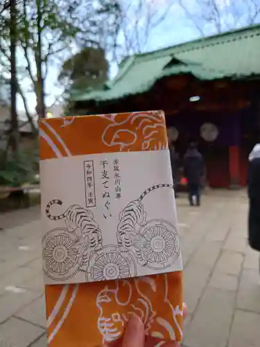 赤坂氷川神社の授与品その他