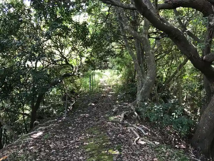 金毘羅宮跡の周辺