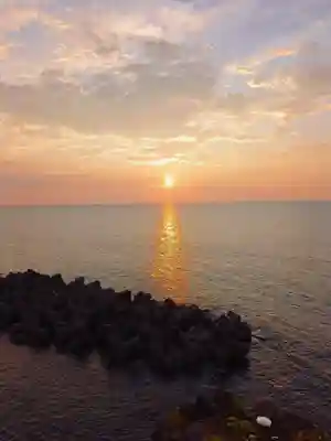 白山神社の景色