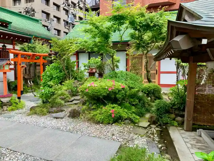 仙台大神宮の庭園