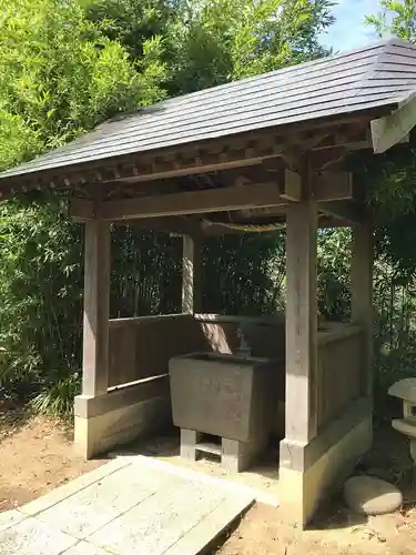 冨士浅間神社の手水舎
