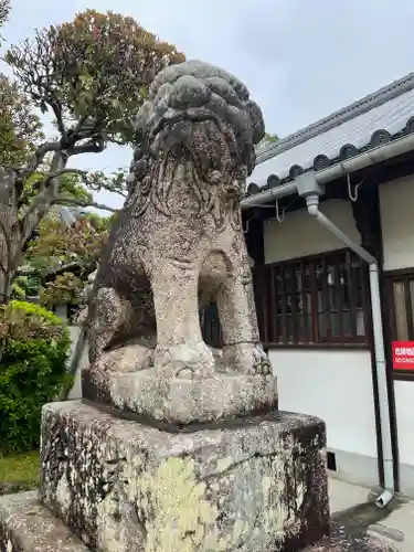 錦織神社の狛犬