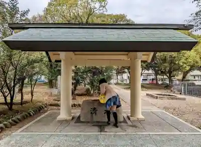 朝宮神社の手水舎
