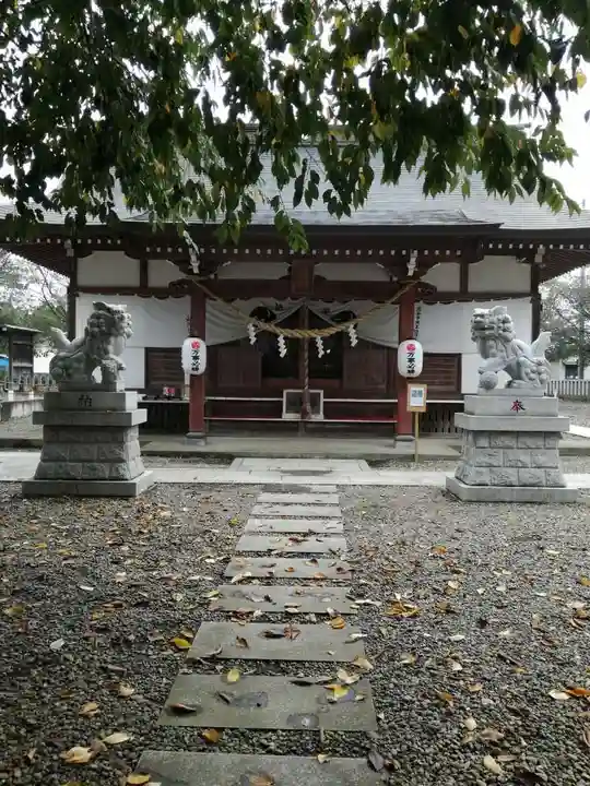 結城諏訪神社の本殿・本堂