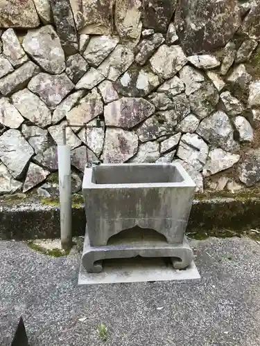 八幡宮の手水舎