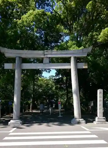 御穂神社の鳥居