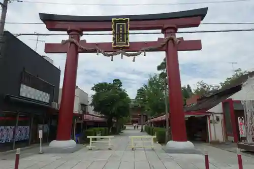 笠間稲荷神社の鳥居