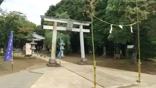 伏木香取神社の鳥居