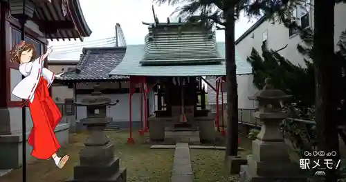 八劔神社の末社・摂社