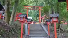 櫟谷宗像神社（松尾大社摂社）の鳥居