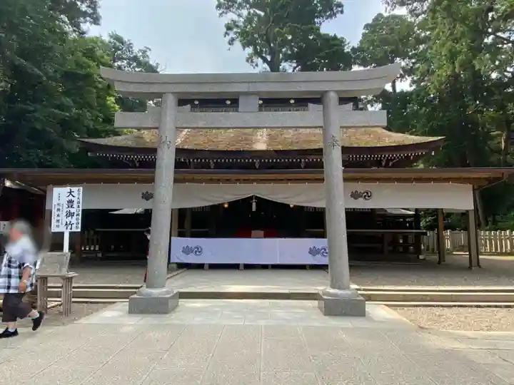 鹿島神宮の本殿・本堂