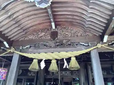 越中一宮 髙瀬神社の本殿・本堂