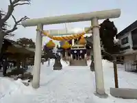 烈々布神社の鳥居