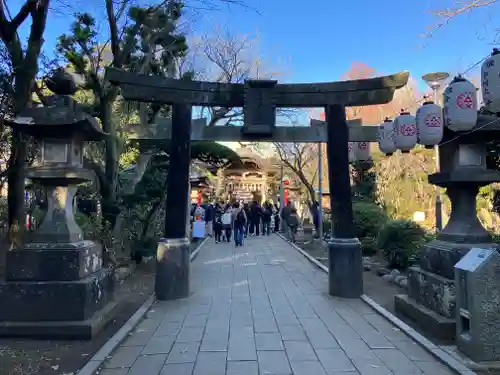 江島神社の鳥居