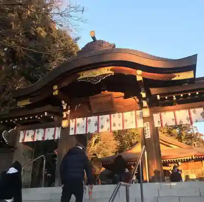 高麗神社の山門・神門