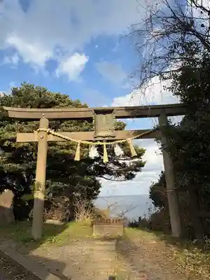 沖之御前地之御前遥拝所(島根県)