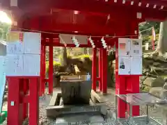 志和稲荷神社の手水