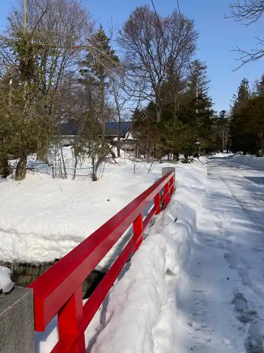 栗沢神社の周辺