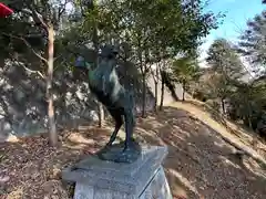 男山八幡宮の狛犬