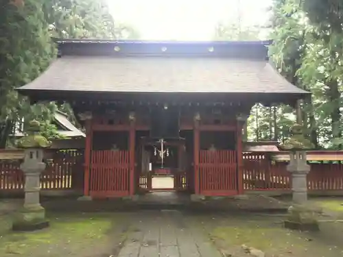 都々古別神社(八槻)の山門