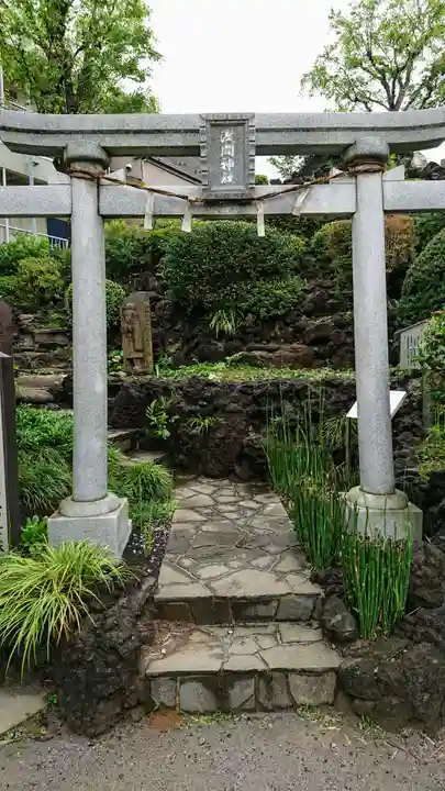 浅間神社の鳥居